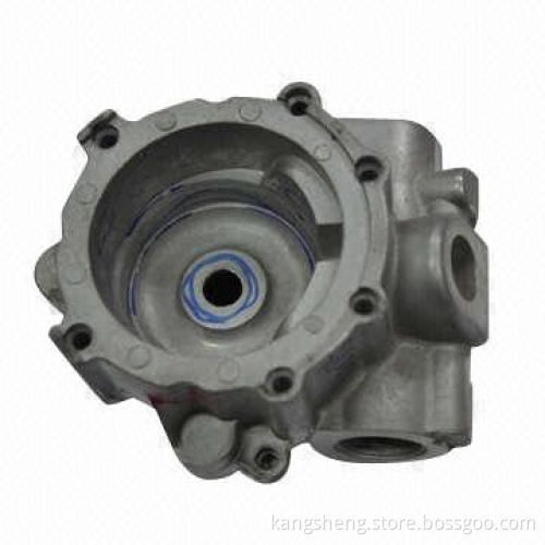 Die-cast Valve Base, CNC-machining, Optional Surface Treatment, Made of ADC12, A380 or Equivalent